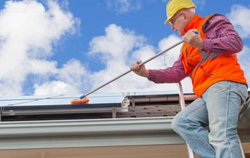 Meldon soft wash roof cleaning